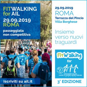 FITWALKING FOR AIL – INSIEME VERSO NUOVI TRAGUARDI